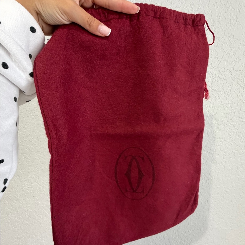 Authentic Cartier Drawstring Dustbag - Picture 2 of 4